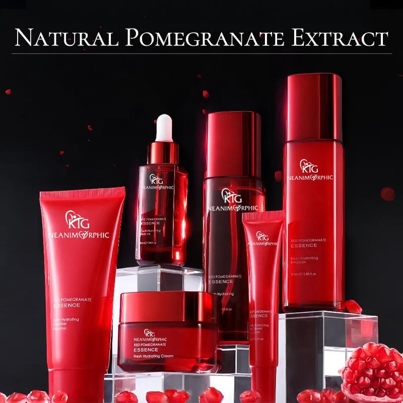 KTG Natural Pomegranate Skin Care Kit